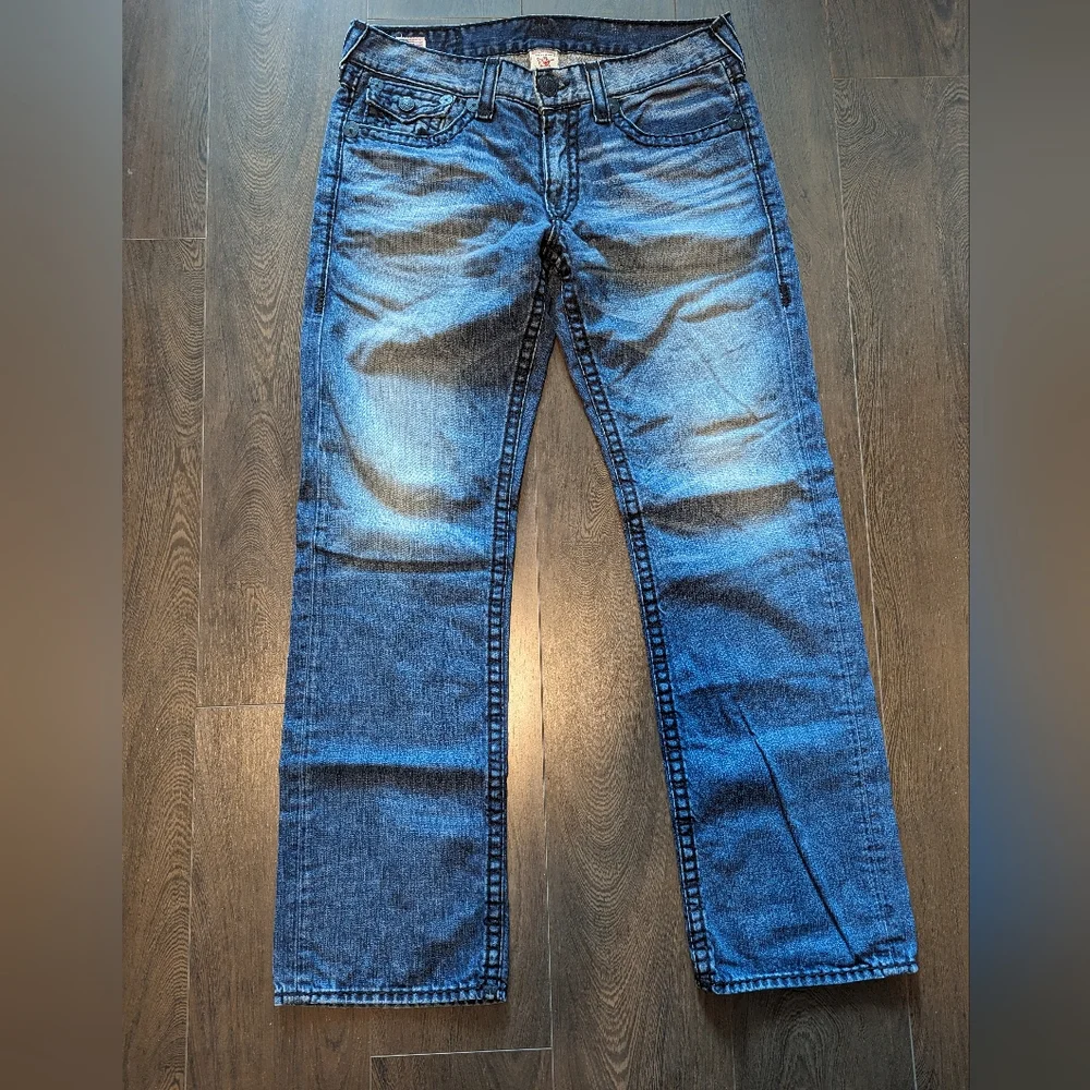 EUC True Religion Ricky Super T jeans - Picture 2 of 11